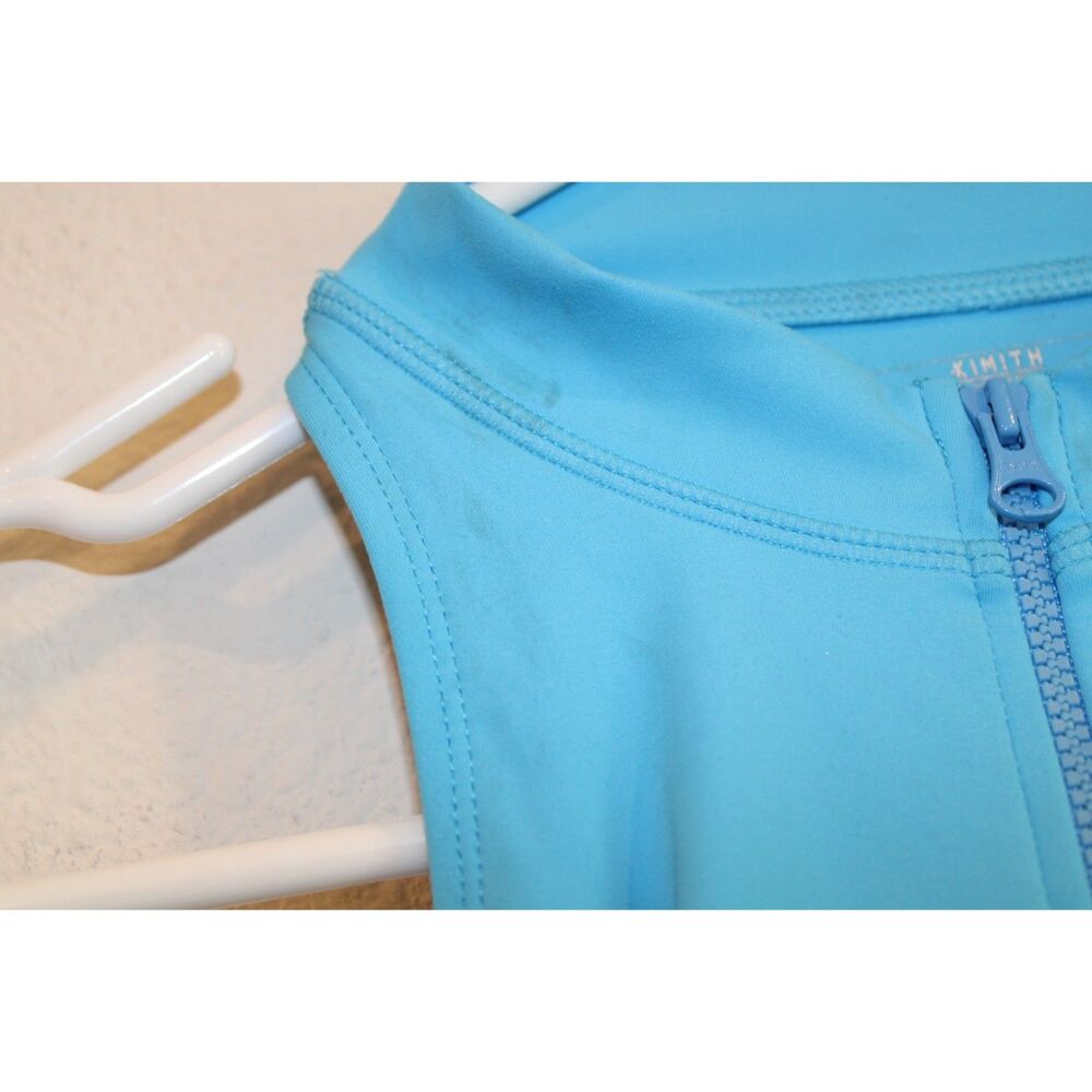 Kimith I am Limitless Zipper Bodysuit in Light Blue size medium workout onesie - Picture 10 of 10